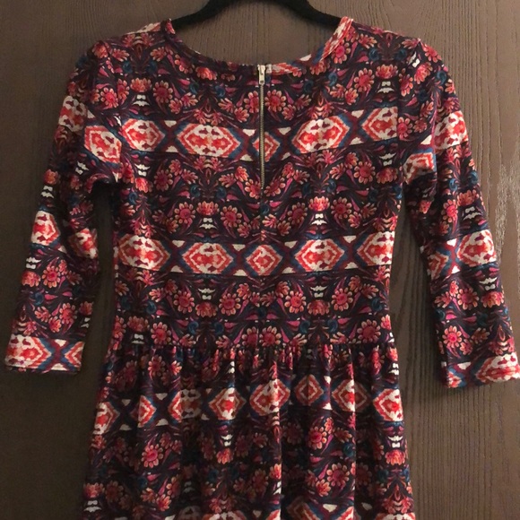 🌷dee elle 3/4 Sleeve Mini Dress - Picture 2 of 8